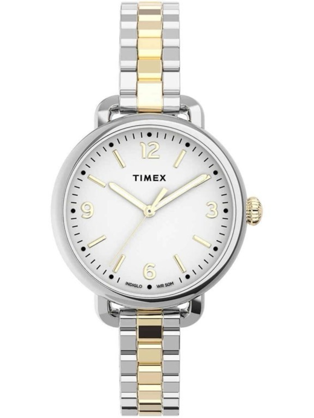NEW Timex TW2U60200 Women's Standard Demi Two Tone Bracelet Watch